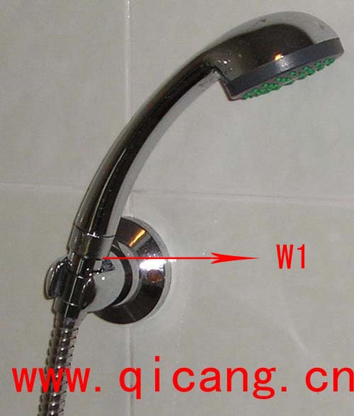 W1花灑節水器安裝示例